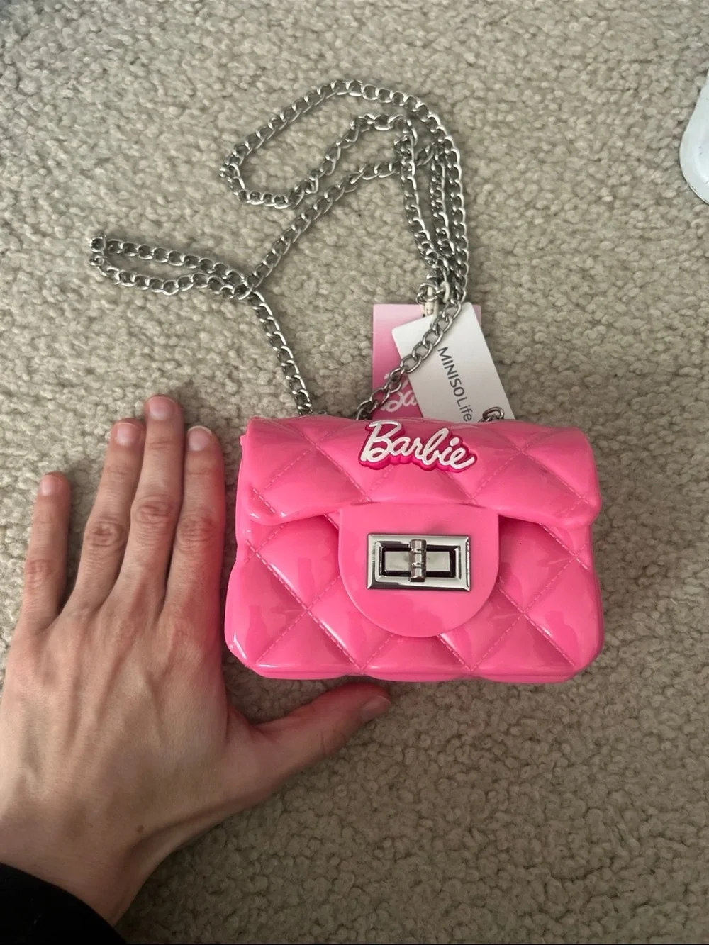 Collectible miniso life Barbie purse